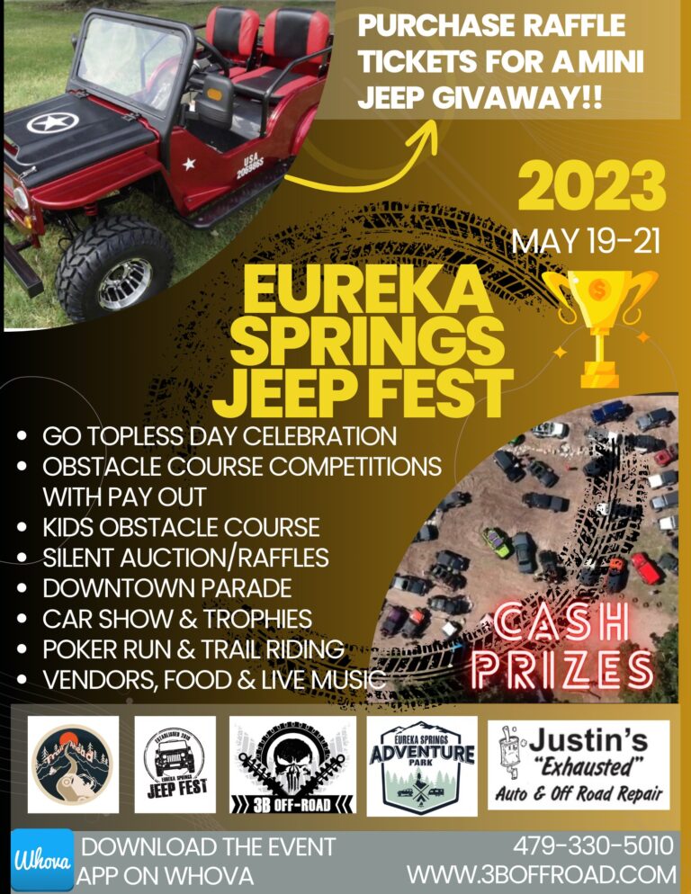 Jeep Fest 05/19/2023 Eureka Springs