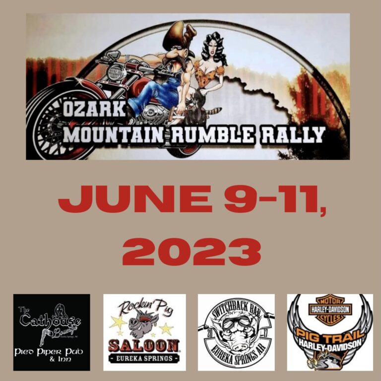 Ozark Mountain Rumble Rally 06/09/2023 Eureka Springs