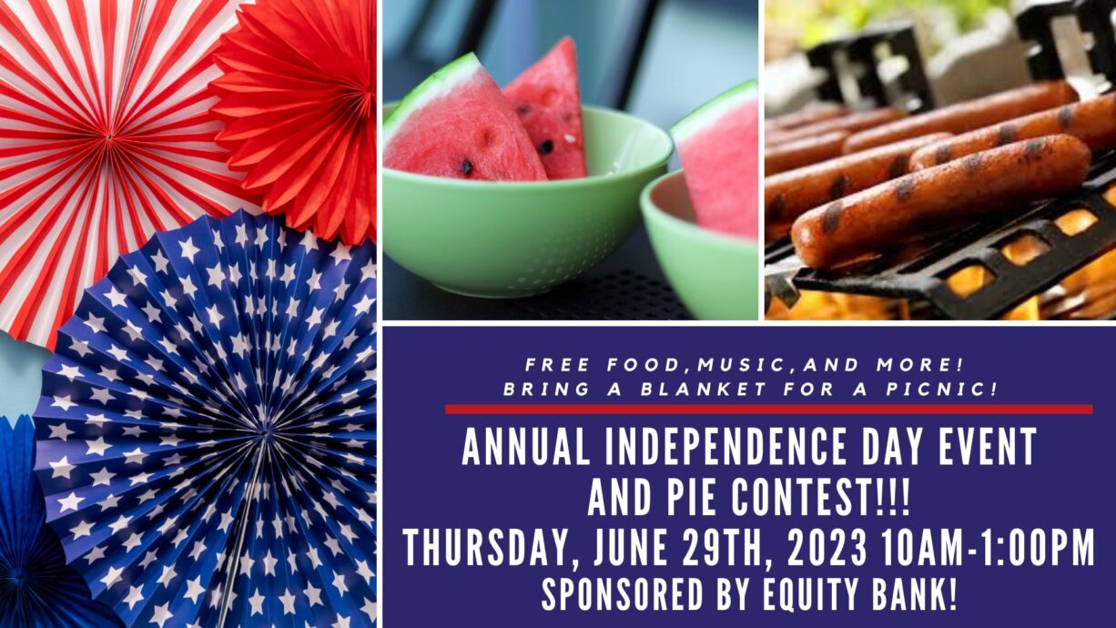 Eureka Springs Farmers' Market Annual Independence Day Event and Pie